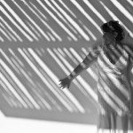 creative black white wedding photo fashion image