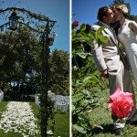 destination california wedding arch location thomas fogarty photo