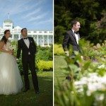 grand hotel wedding photo mackinac island michigan