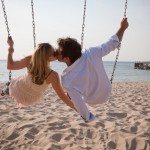 engagment photo charlevoix michigan beach lake michigan photo