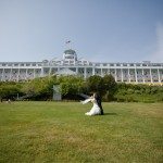 grand hotel mackinac island wedding tea garden lawn photo