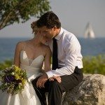 day after frock rock trash dress mackinac wedding photo