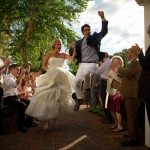 perry hotel wedding reception rose garden petoskey michigan photo