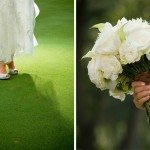 wedding bouquet shoe elegant chic couture luxury photo
