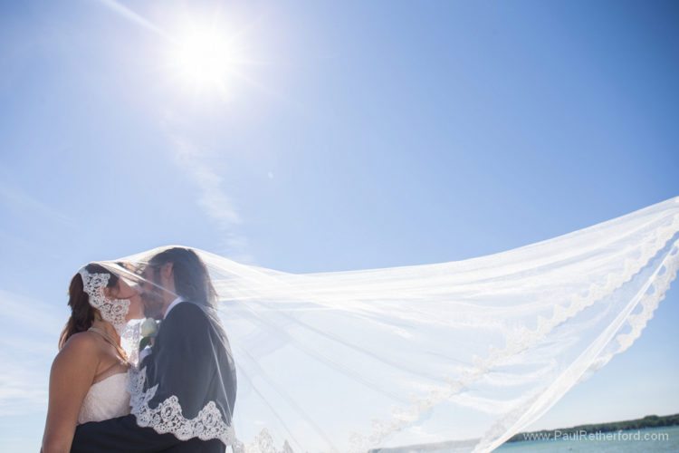 wedding photographer mullet lake michigan