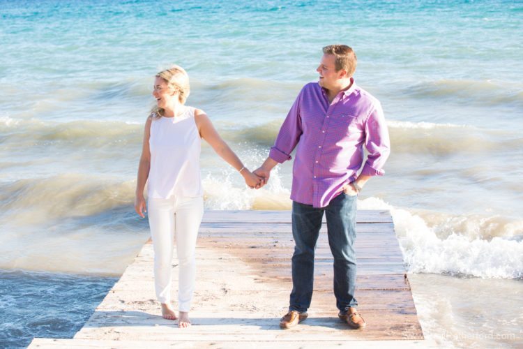 engagement wedding photo harbor point