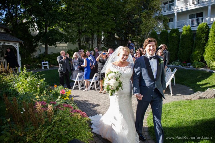 mackinac island wedding photo
