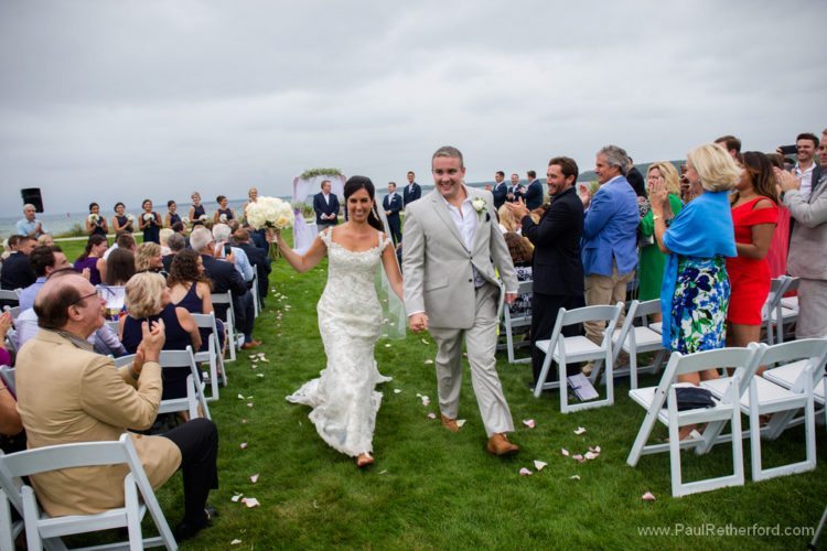 lawn wedding mission point resort mackinac island michigan photo