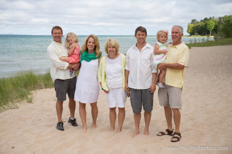 Northern Michigan family photo