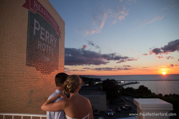 Perry Hotel Wedding Photo