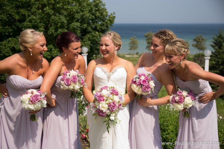 Mackinac Island Wedding Photo