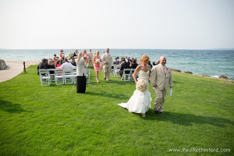 Lake Michigan Wedding Bay Harbor Photo
