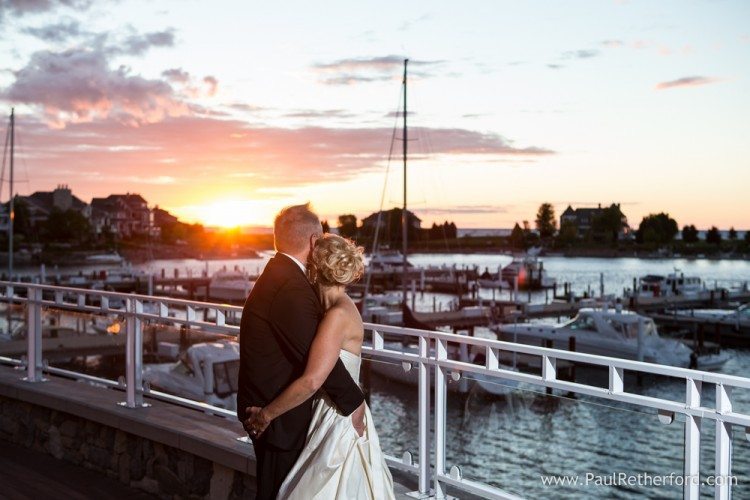 wedding bay harbor michigan photo