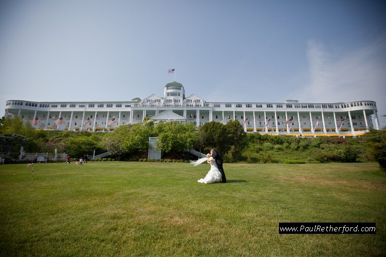 wedding grand hotel mackinac photo