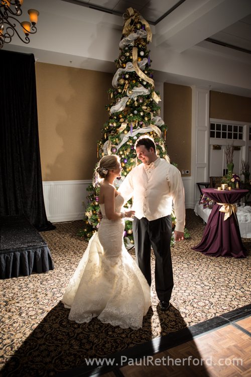 wedding photo christmas bay harbor