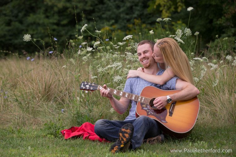 wedding engagement photo detroit