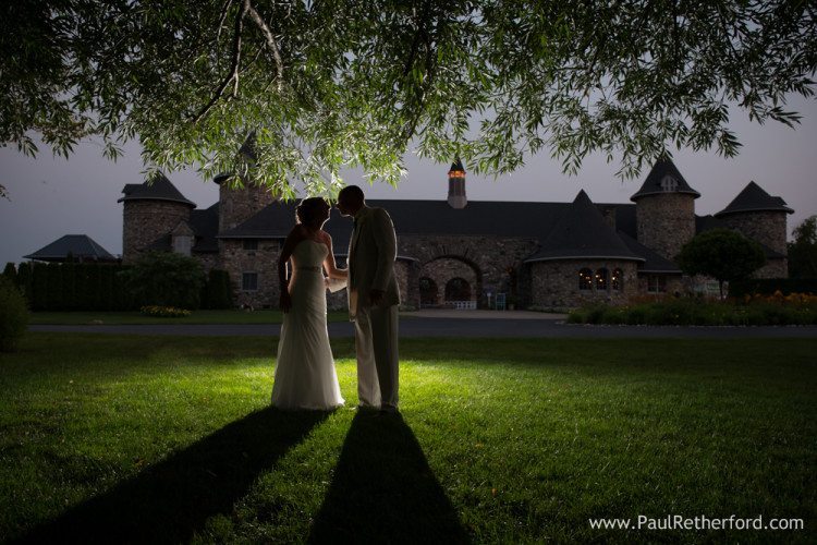 northern michigan castle farms wedding photo