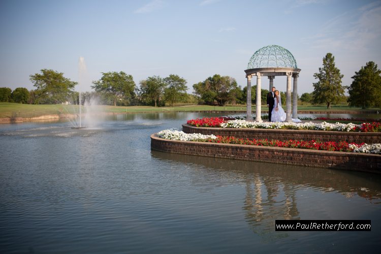 photo chicago area wedding country club