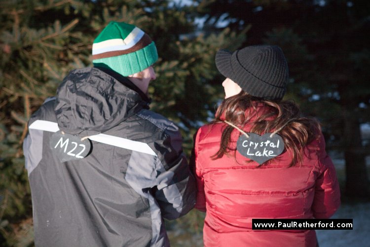 traverse city wedding engagement photo