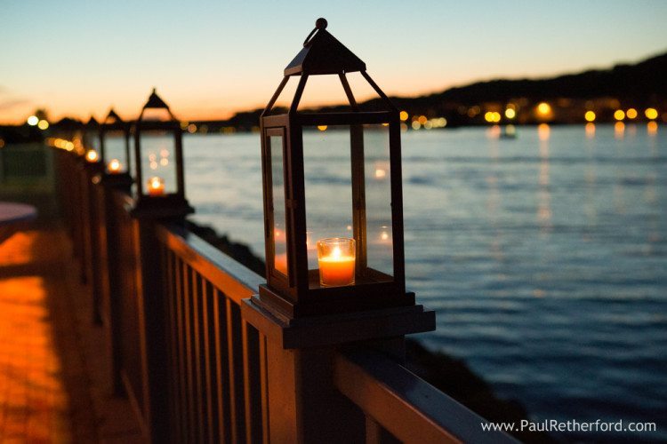 wedding light photo candle elberta michigan