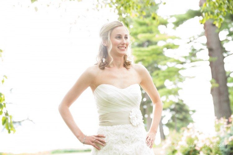 beautiful bride northern michigan photo