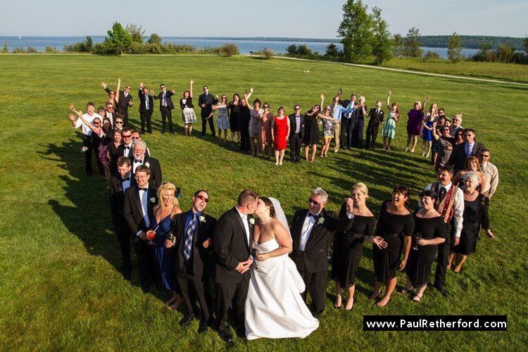 group image mackinac island wedding photo