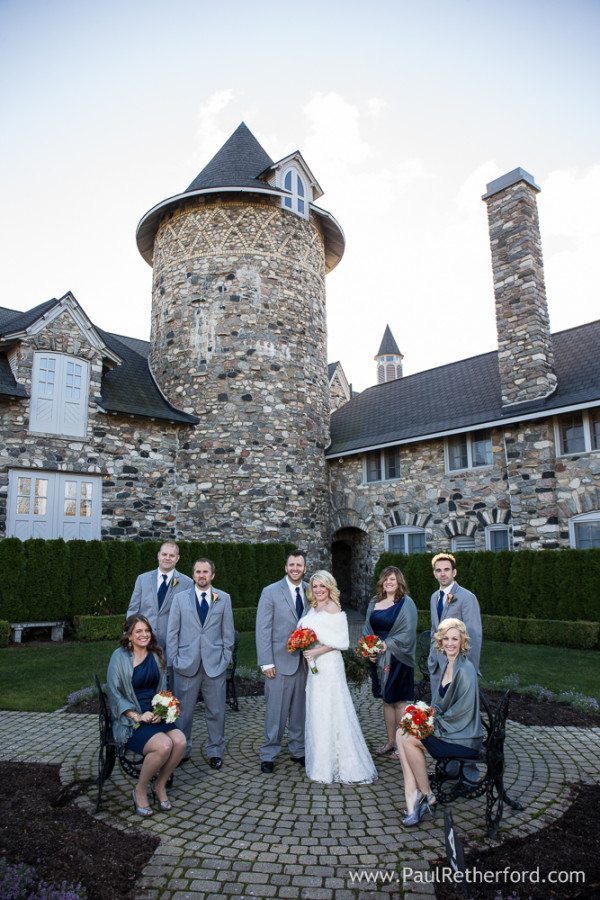 castle wedding location photo