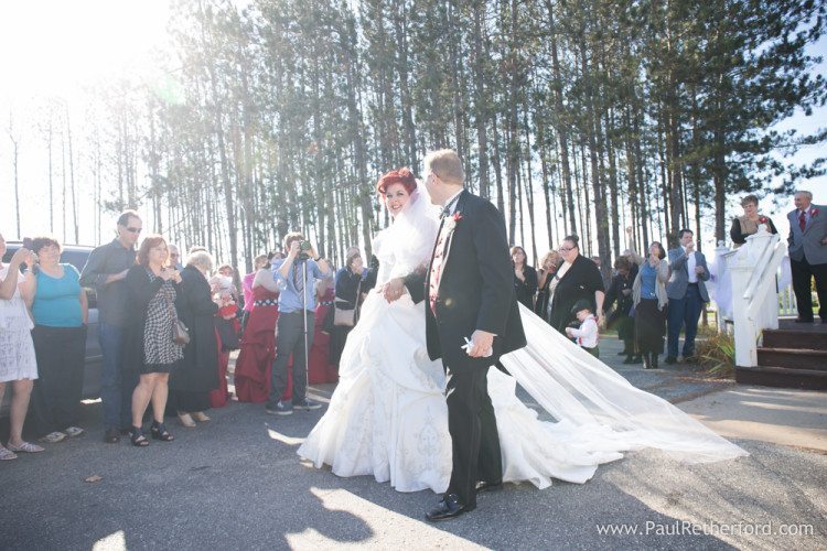 off beat bride wedding photo
