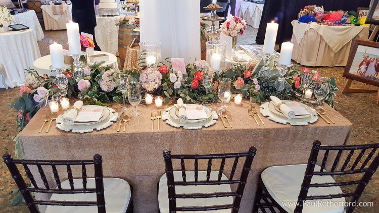 wedding show table idea photo