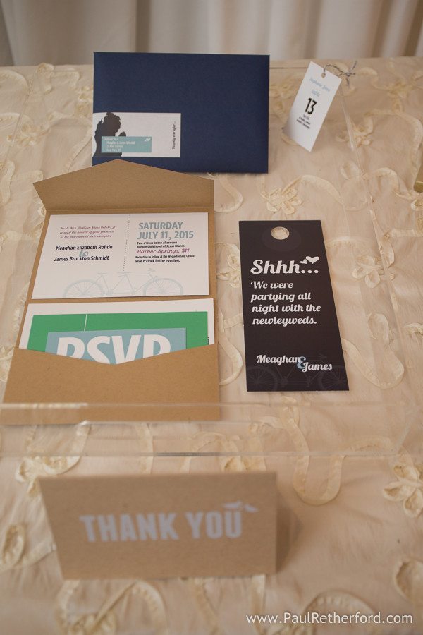 wedding invitations programs by pure pulp photo