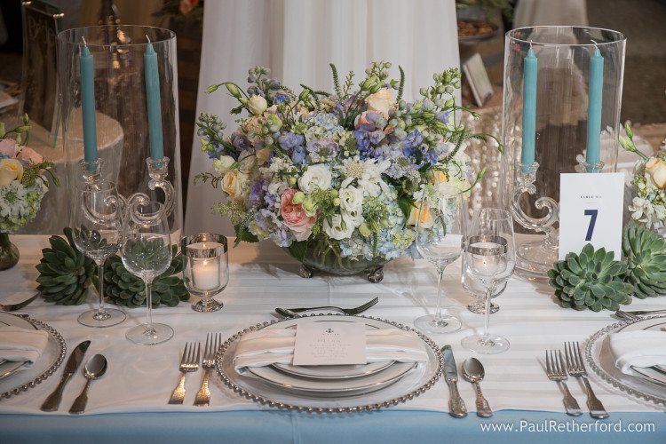 wedding setting bridal show photo