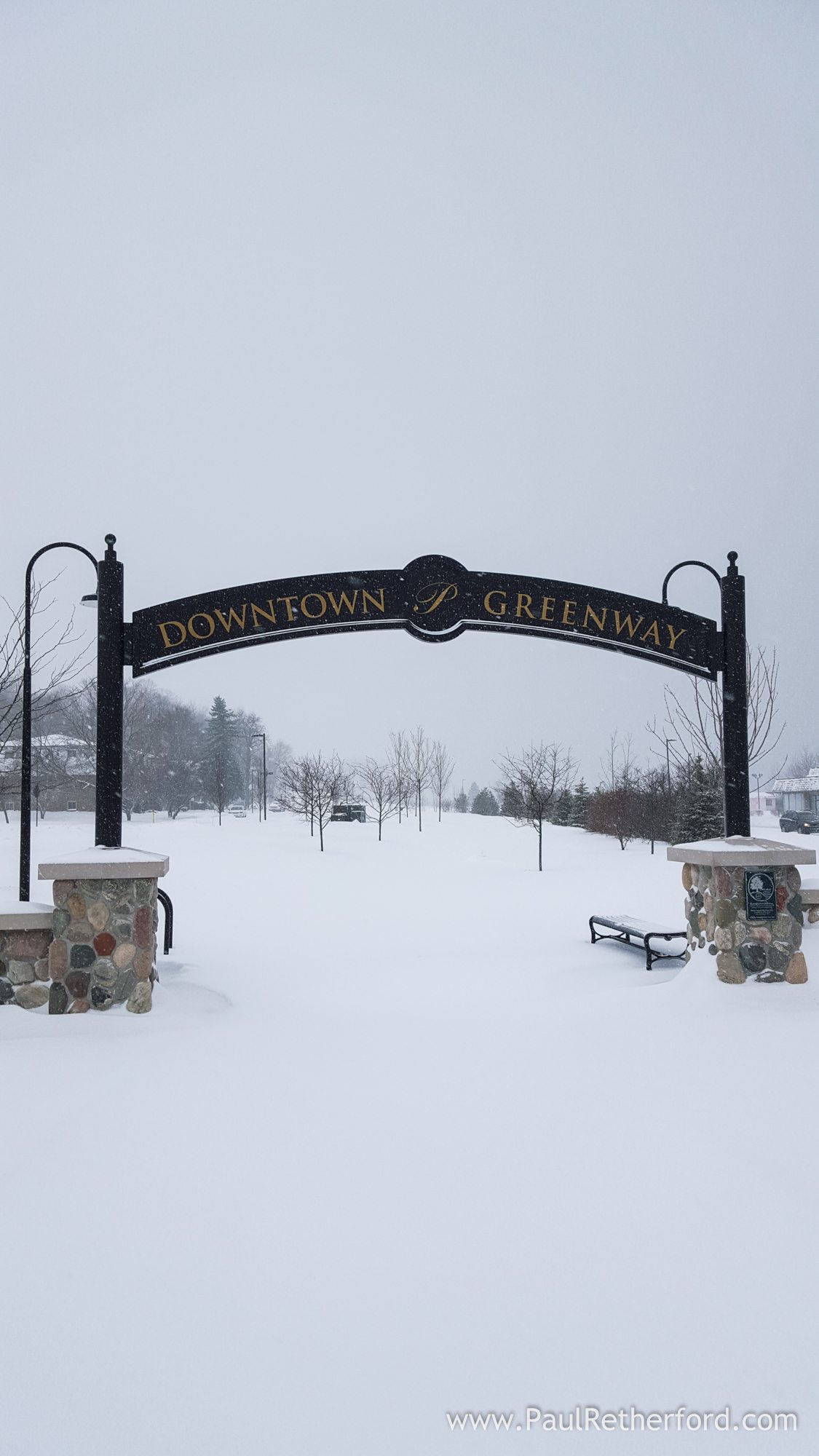 petoskey downtown walk sidewalk photo