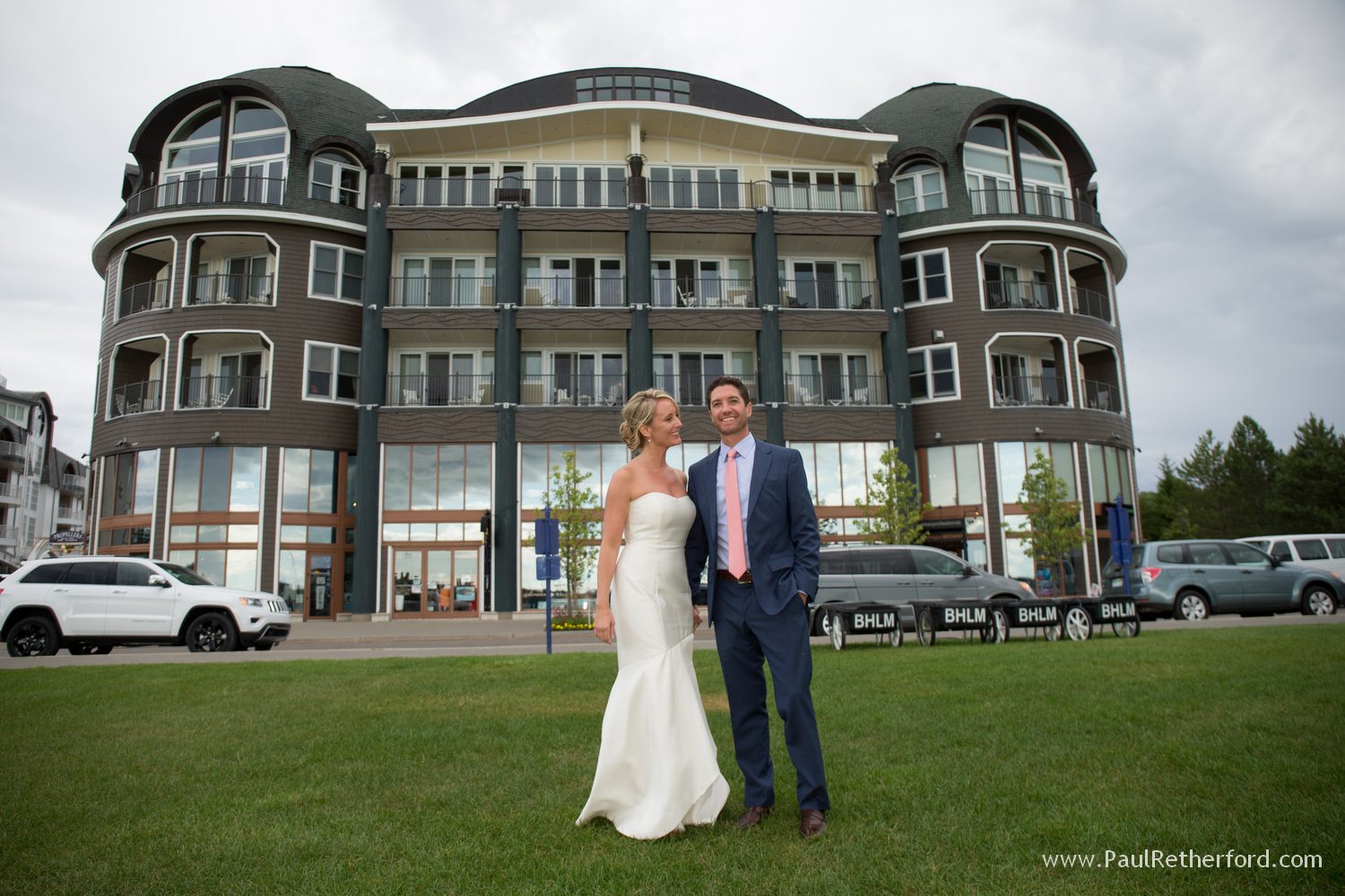 bay harbor wedding photo