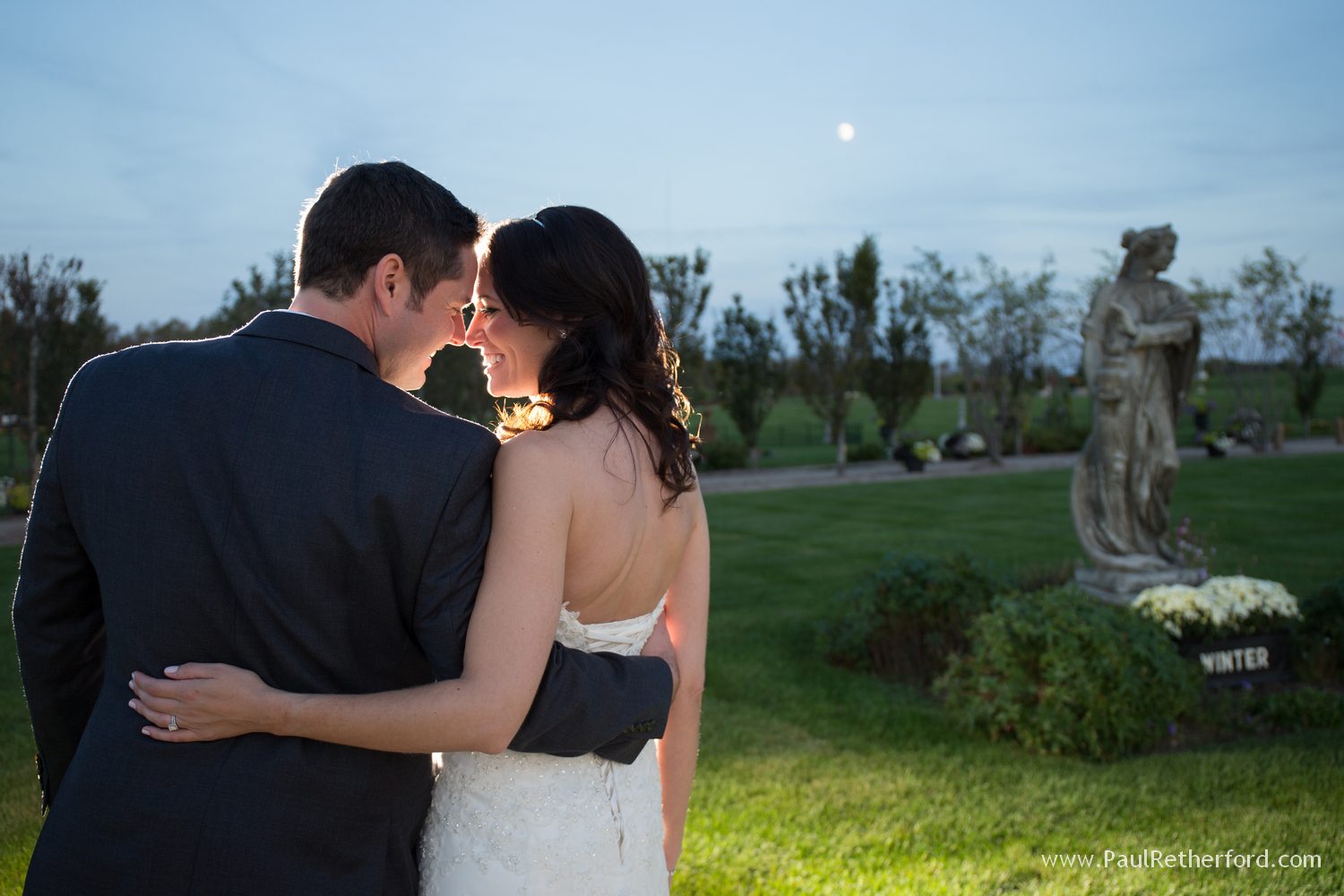 castle farms wedding photo