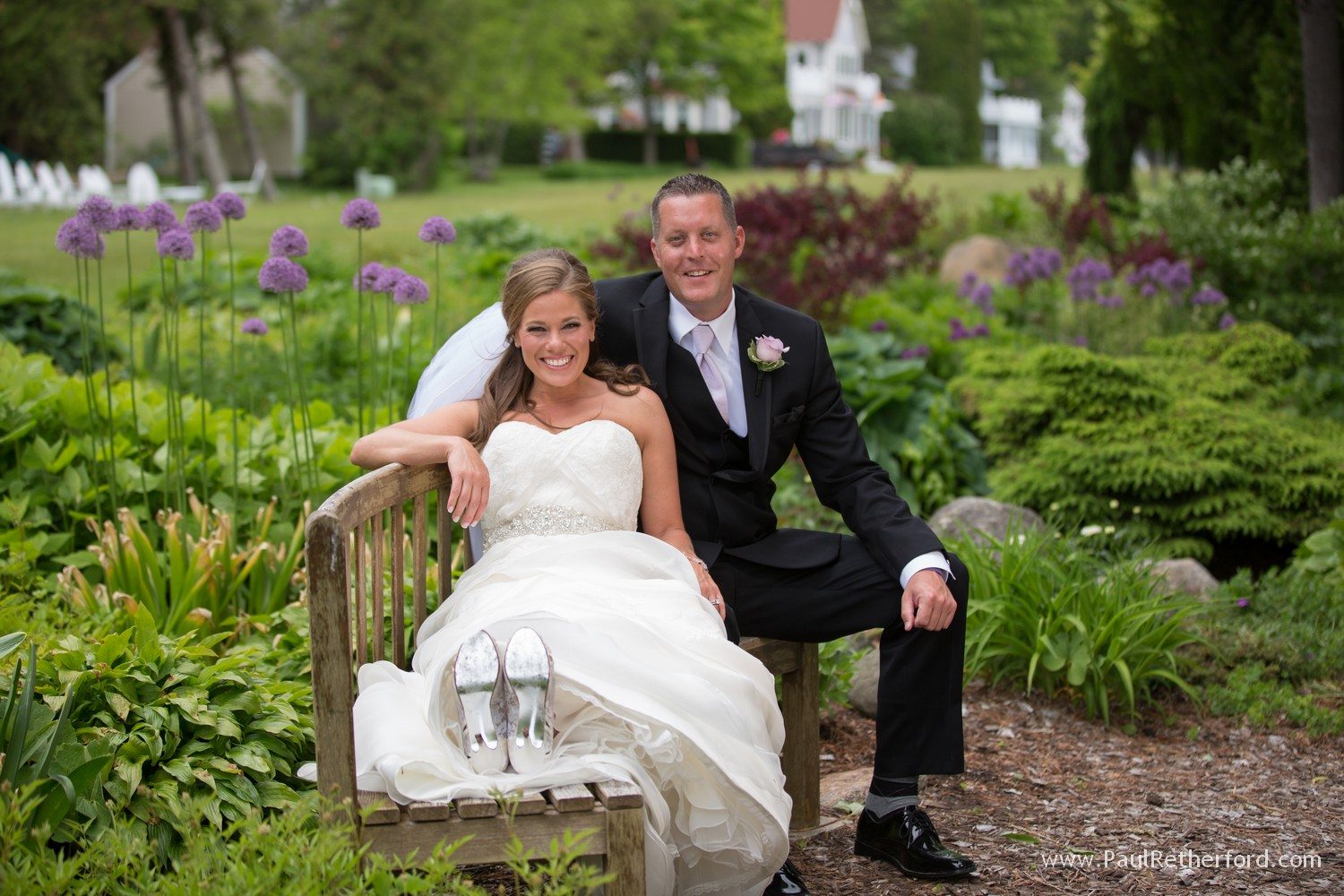 bay view inn wedding photo