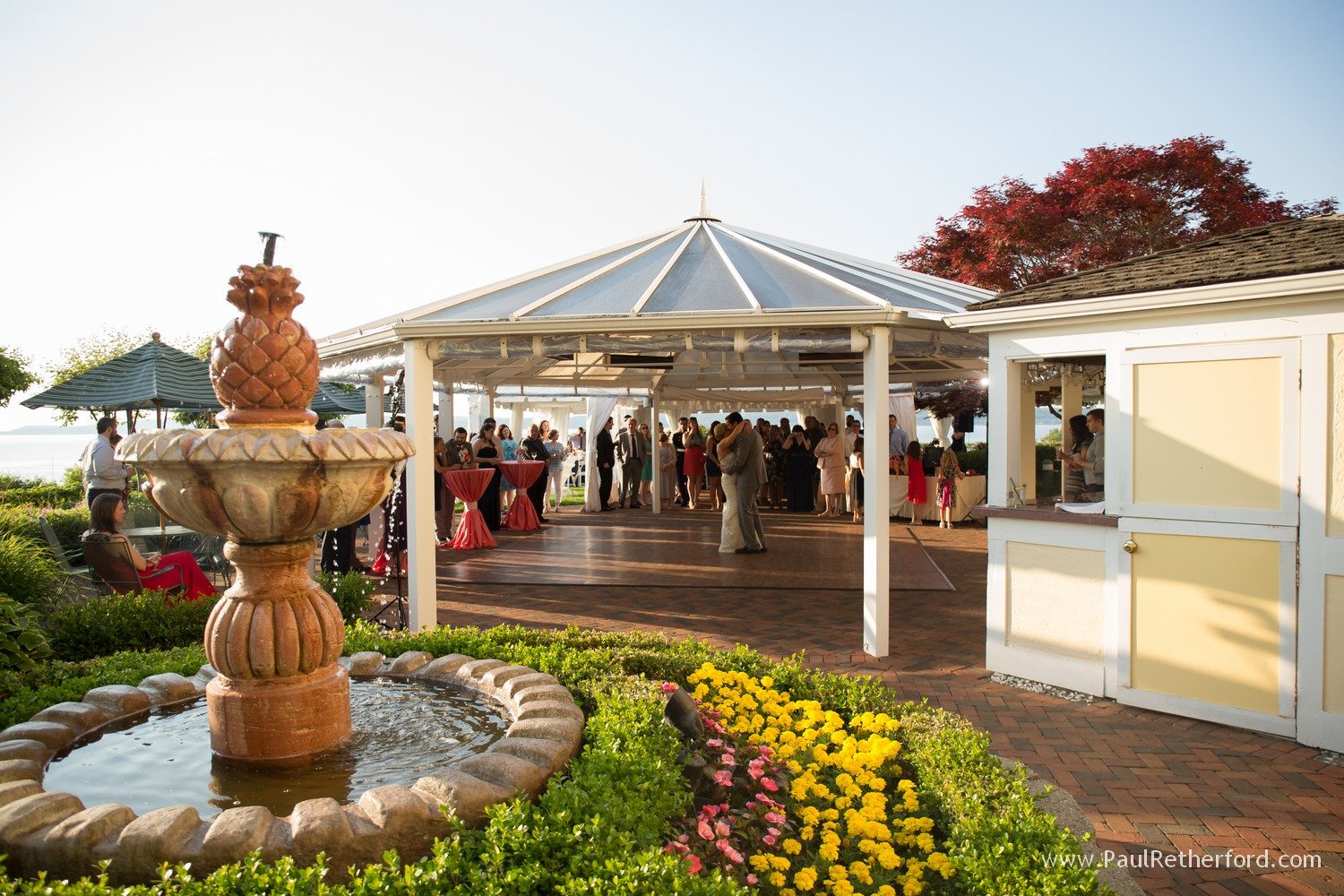 first dance perry hotel wedding photo