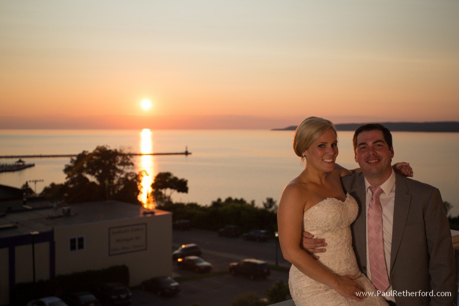 million dollar sunset petoskey photo