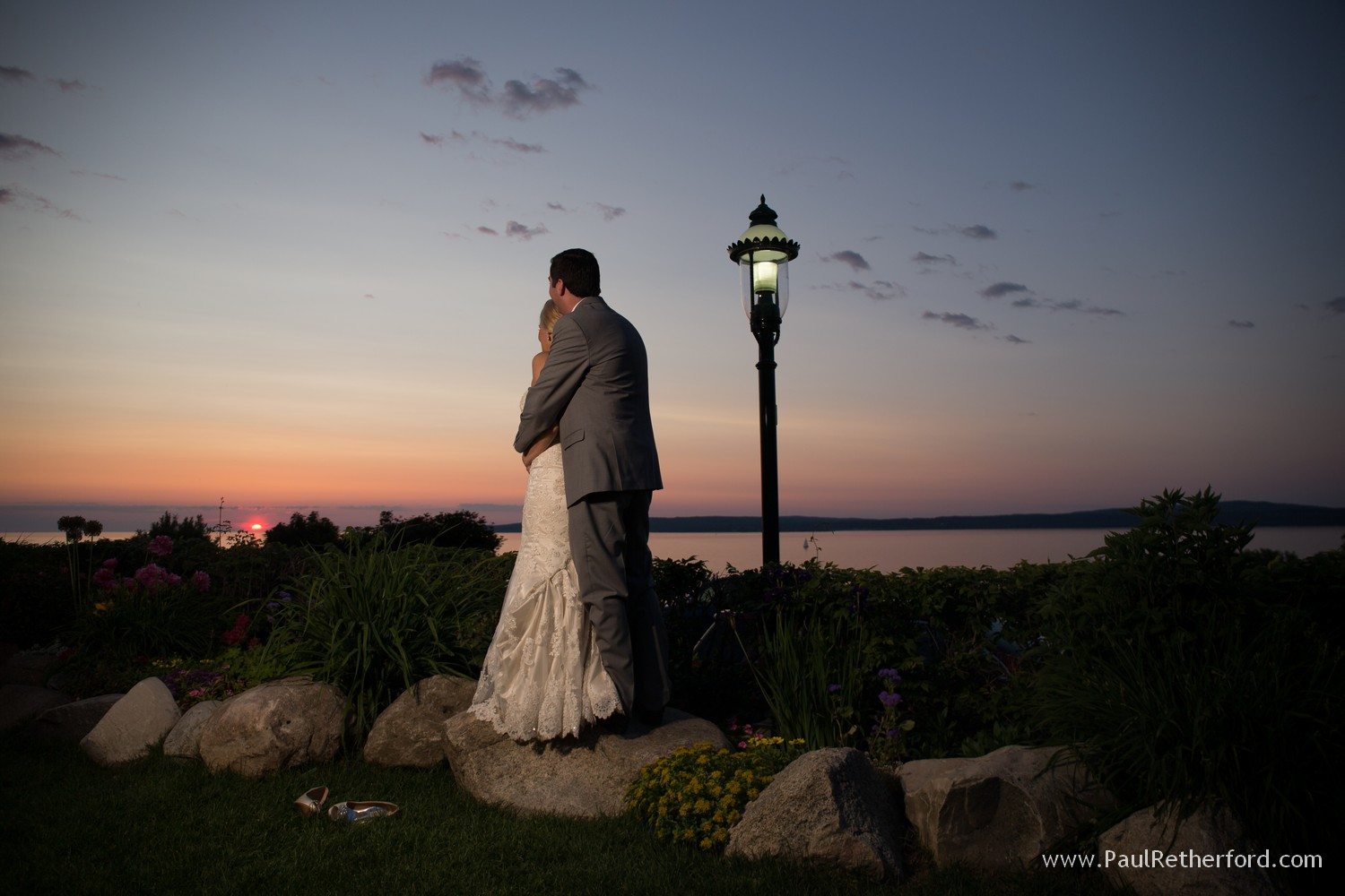 sunset in petoskey michigan