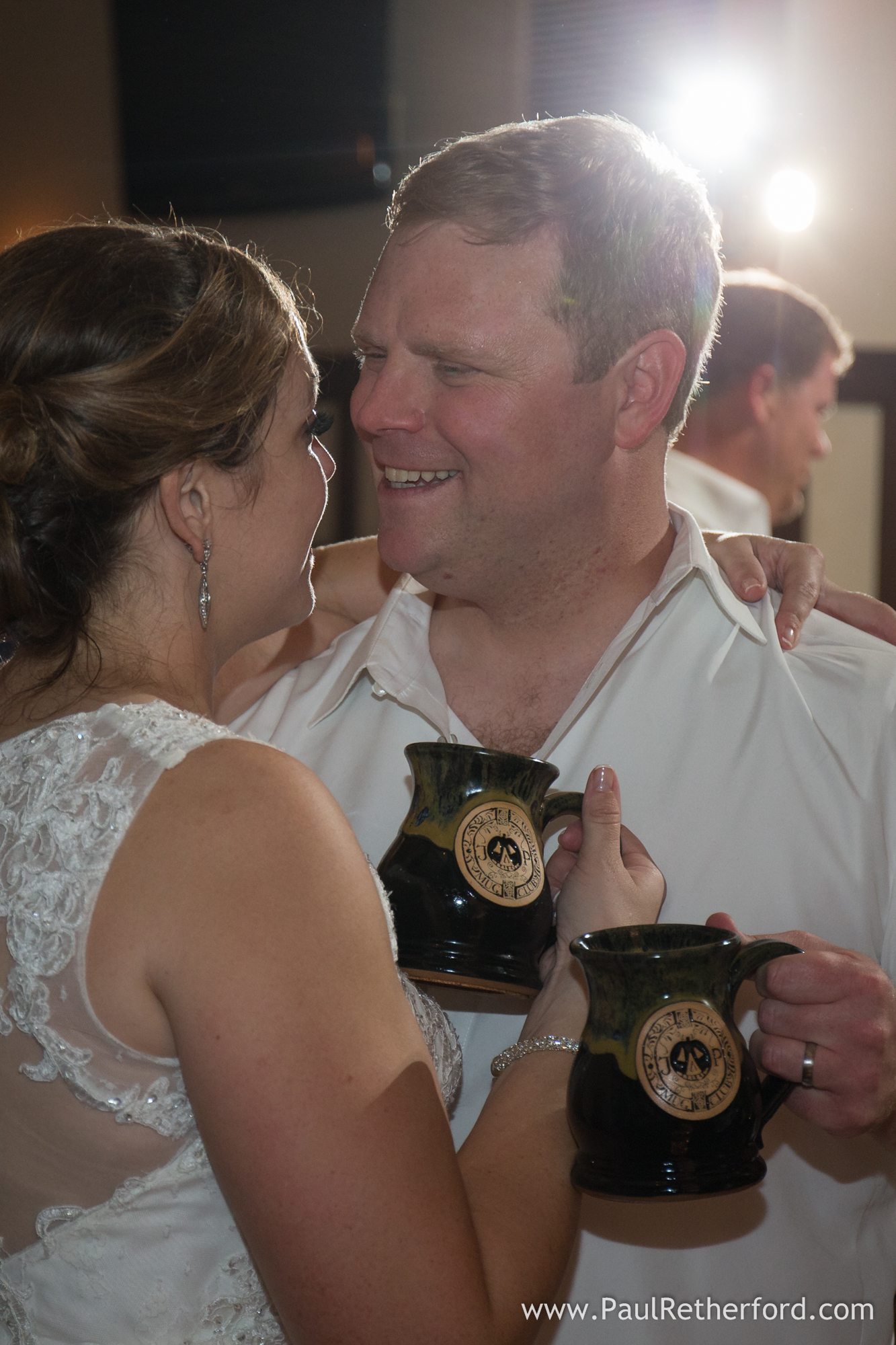 photo traverse city brewery wedding