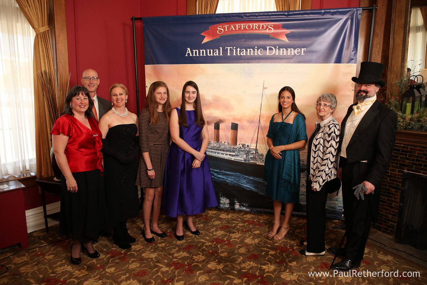 Titanic Dinner Stafford's Perry Hotel Photo perry hotel photo