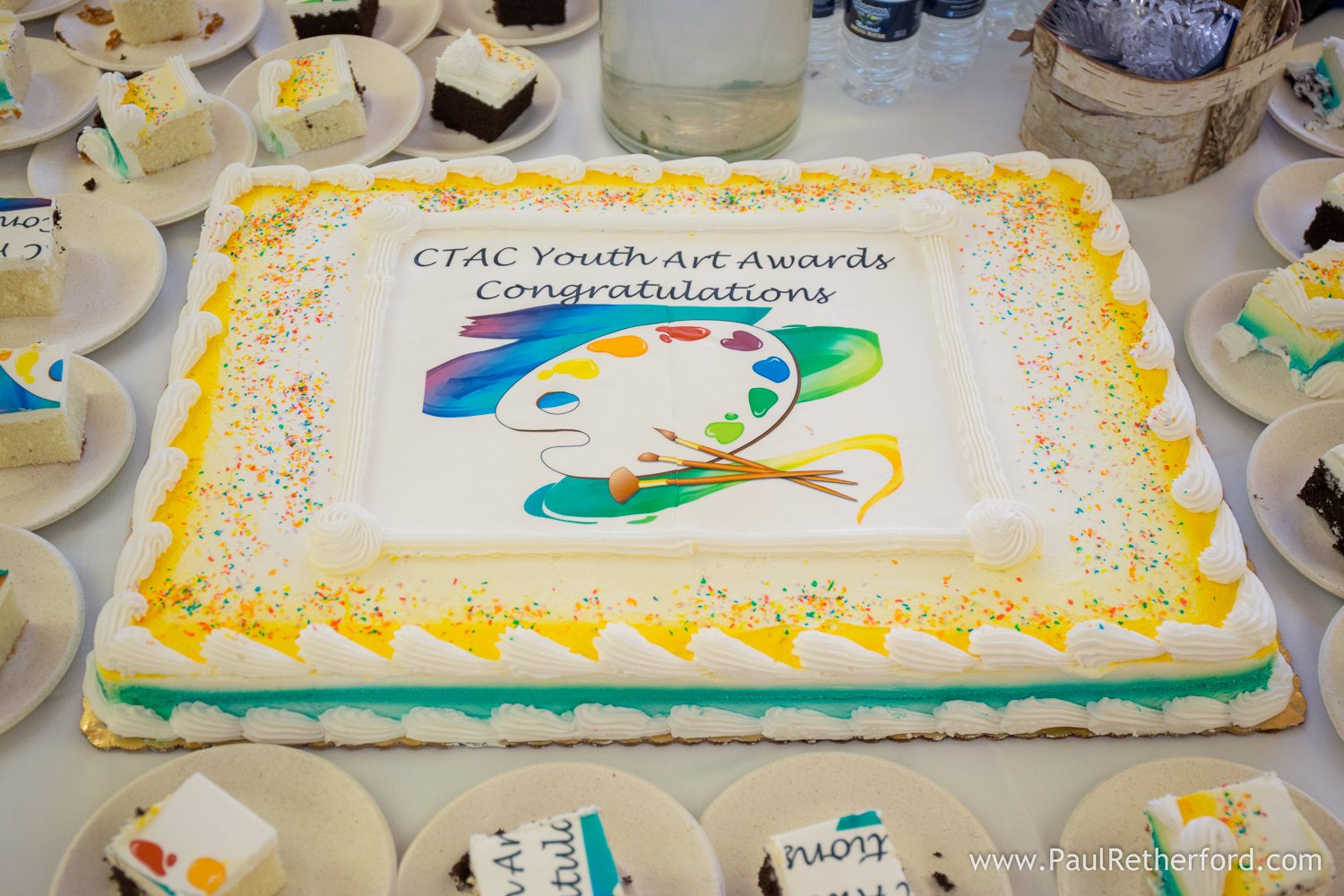 cake for crooked tree arts center awards photo