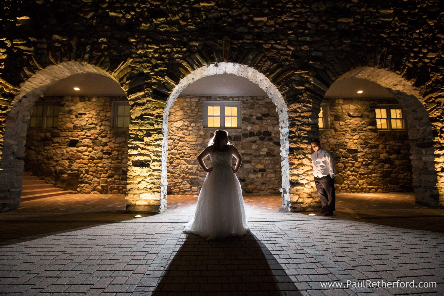 glowing bride castle farms photo