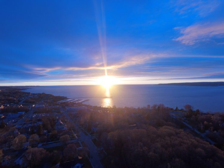 petoskey sunset photo