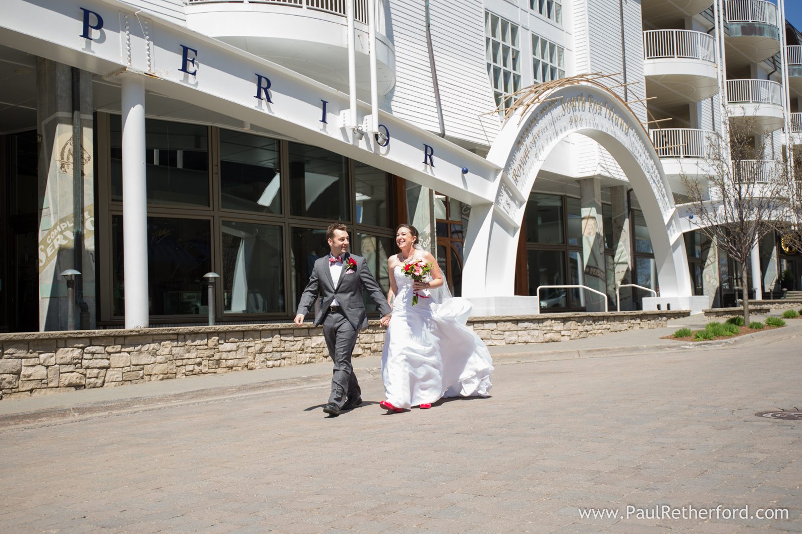 photo bay harbor downtown wedding