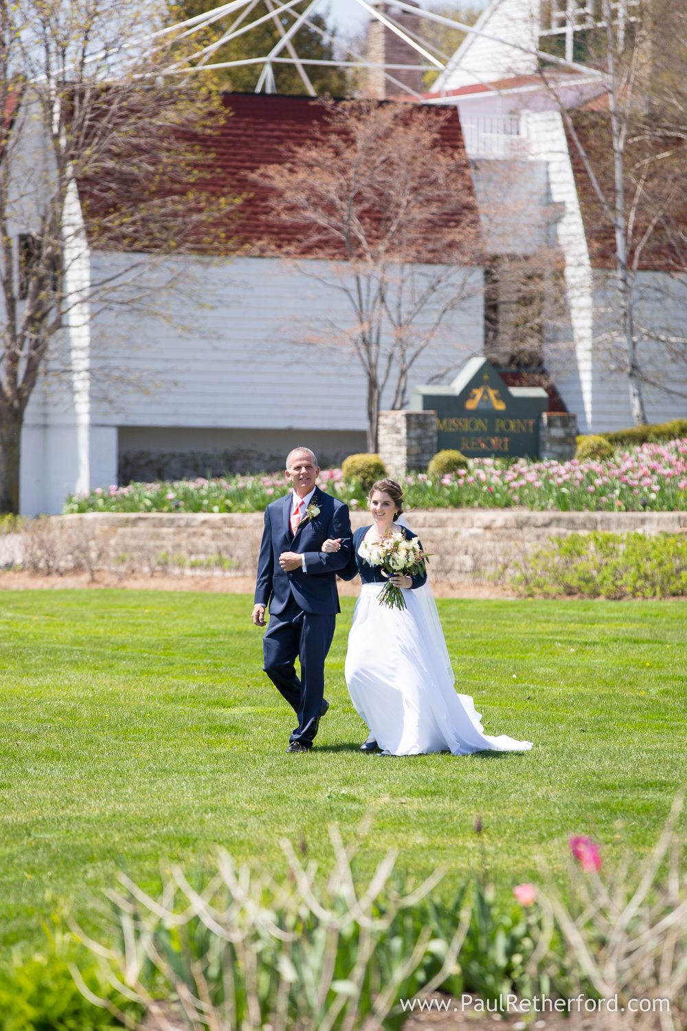 wedding mackinac island photo