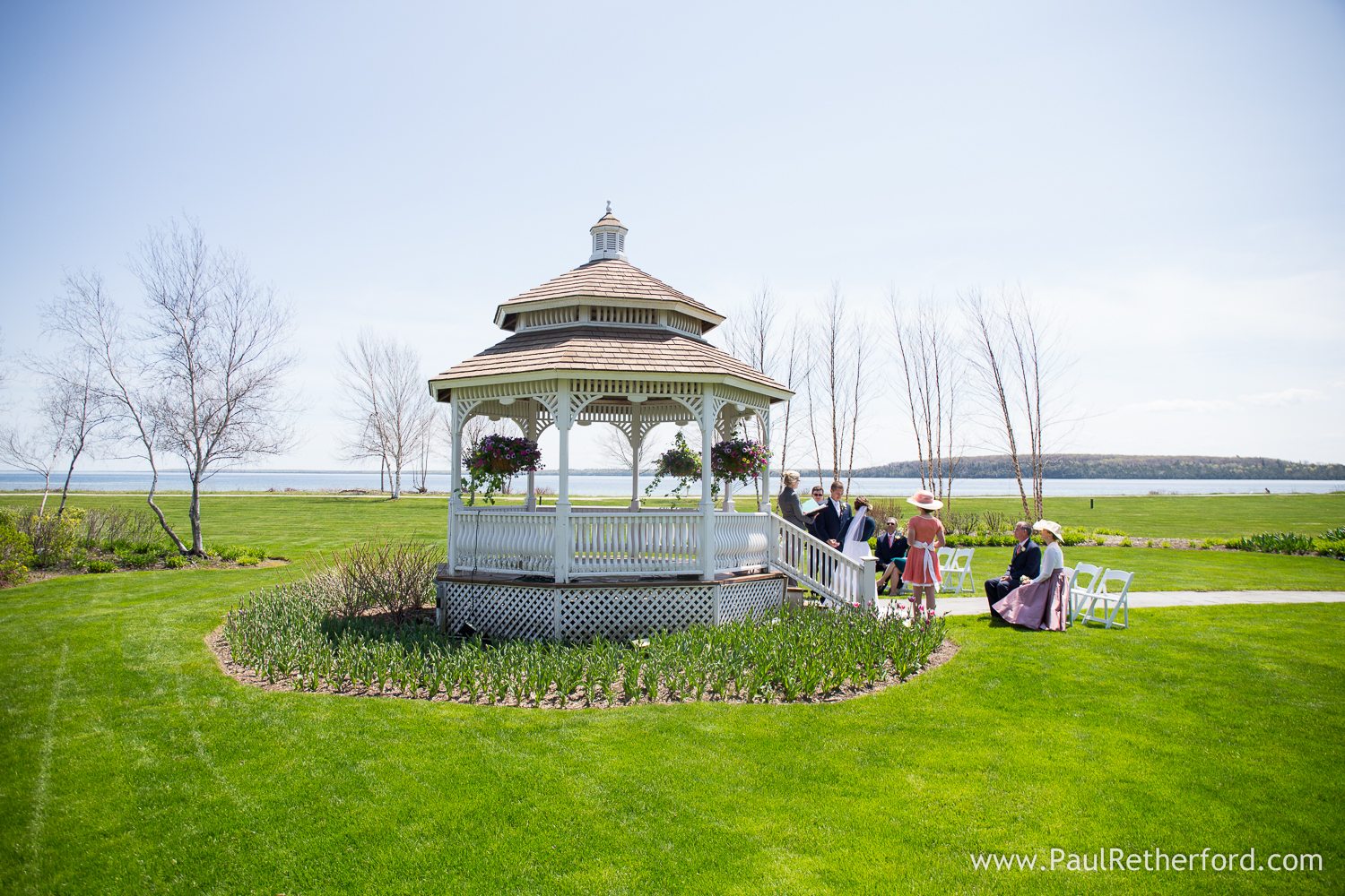 mackinaw island gazebo photo