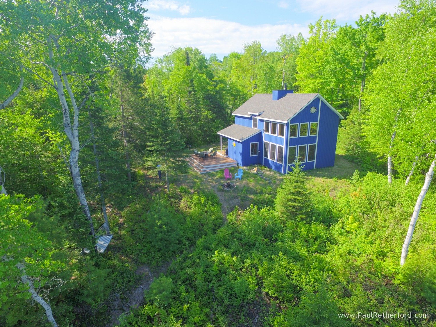 waterfront home northern michigan