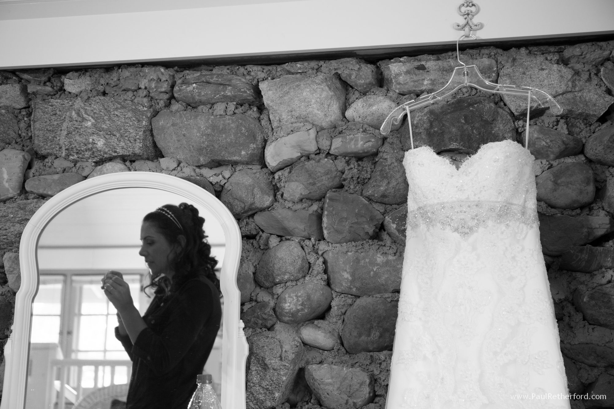 gorgeous bride castle photo