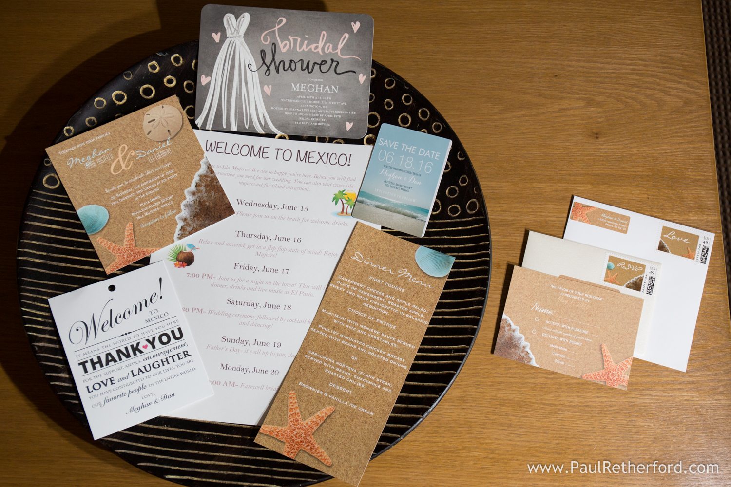 mexico wedding papery photo