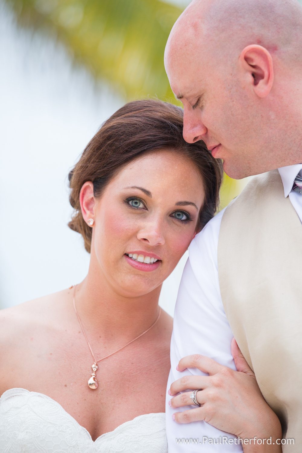 intimate wedding isla mujeres mexico photo
